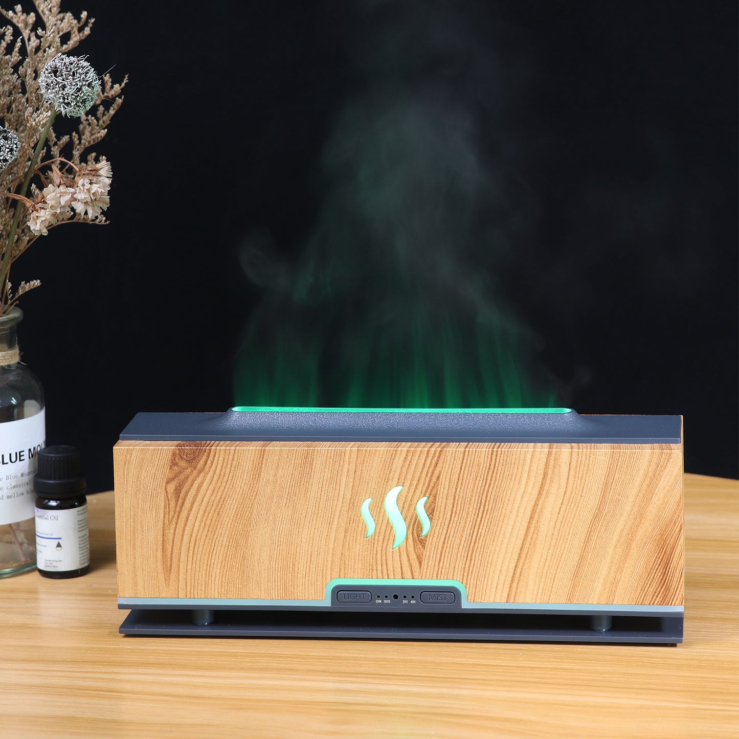 3D Flame Purification Humidifier Air Fragrance Machine