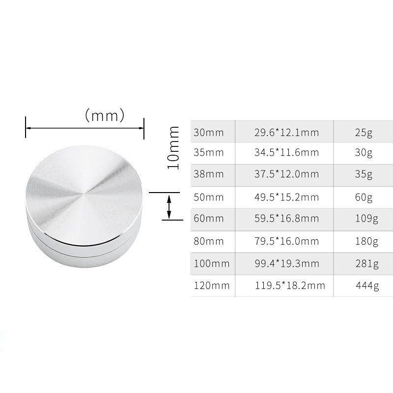 Mini Aluminum Alloy Turntable Base Bearing, Small Display Handicraft