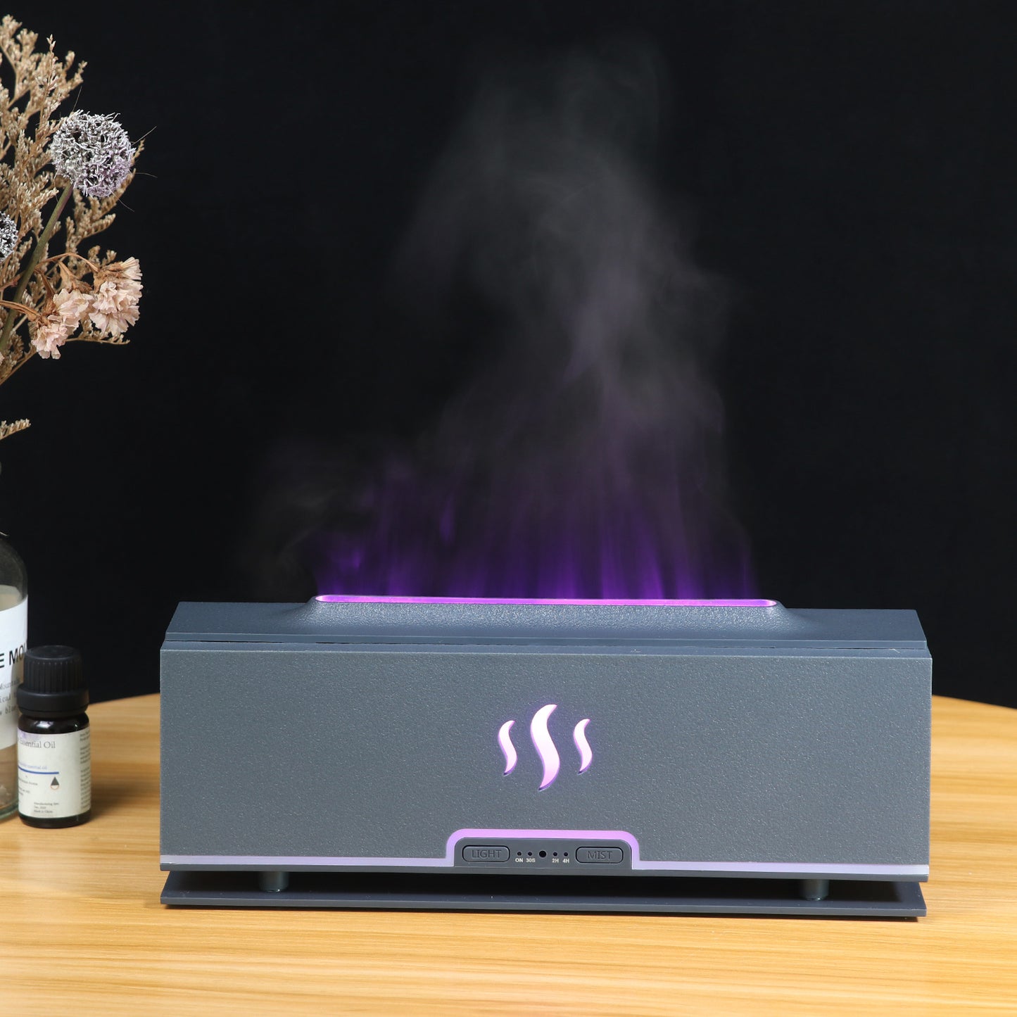 3D Flame Purification Humidifier Air Fragrance Machine