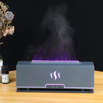 3D Flame Purification Humidifier Air Fragrance Machine
