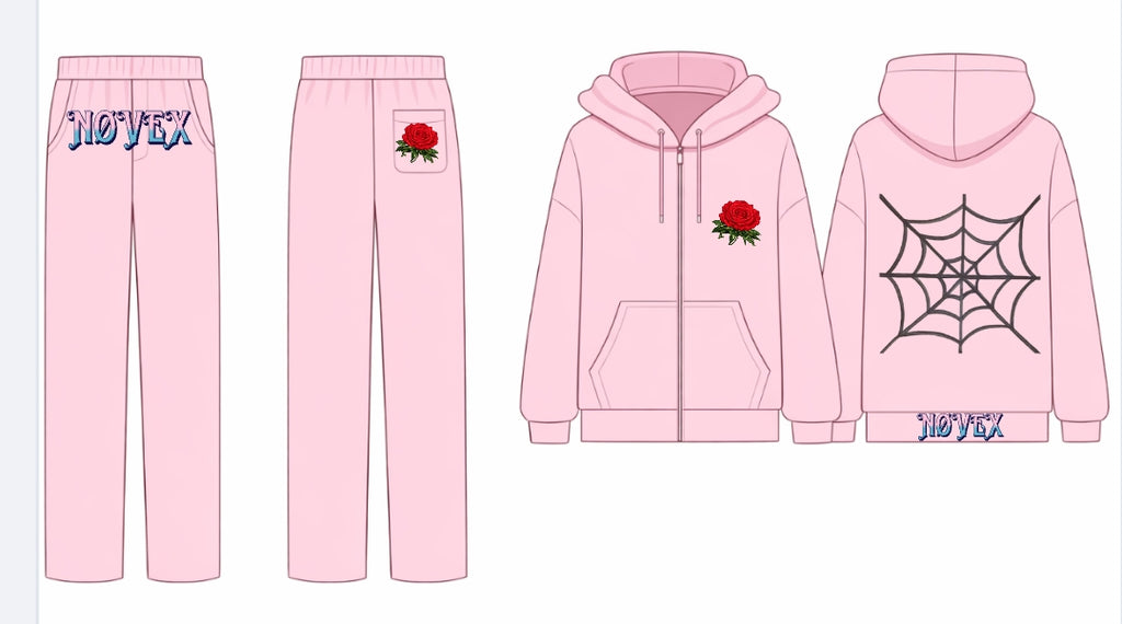 NØVEX Pink Tracksuit