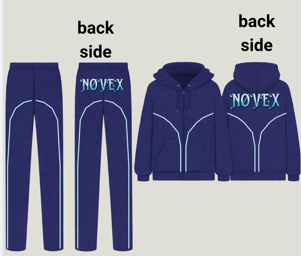 NØVEX Blue Tracksuit